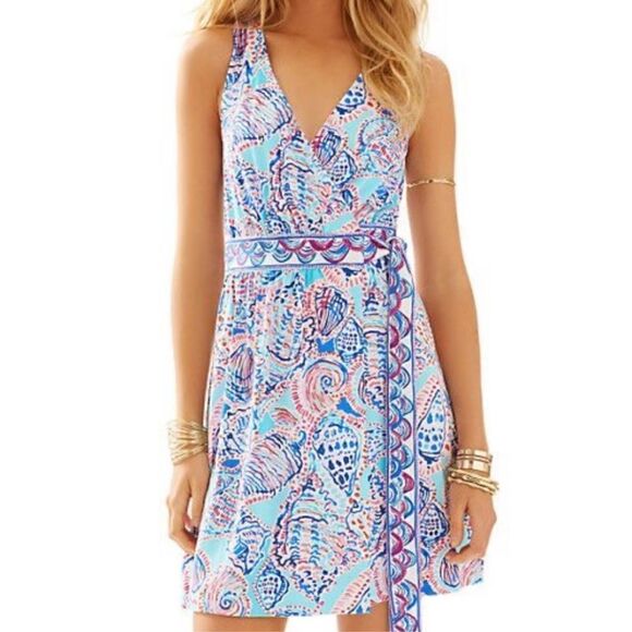 Lilly Pulitzer - Bellina Wrap Dress - XXS - Picture 2 of 8